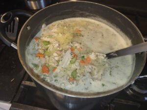 The mixed up avgolemono soup