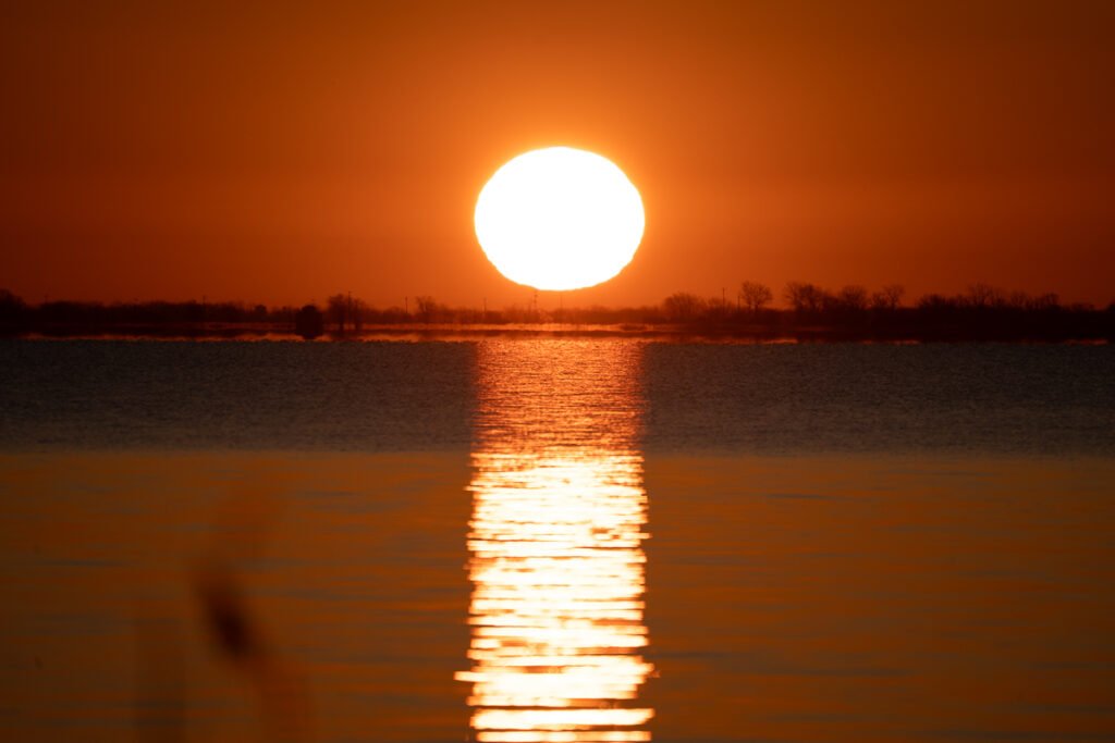 Sunrise over Lake St. Clair Metropark
