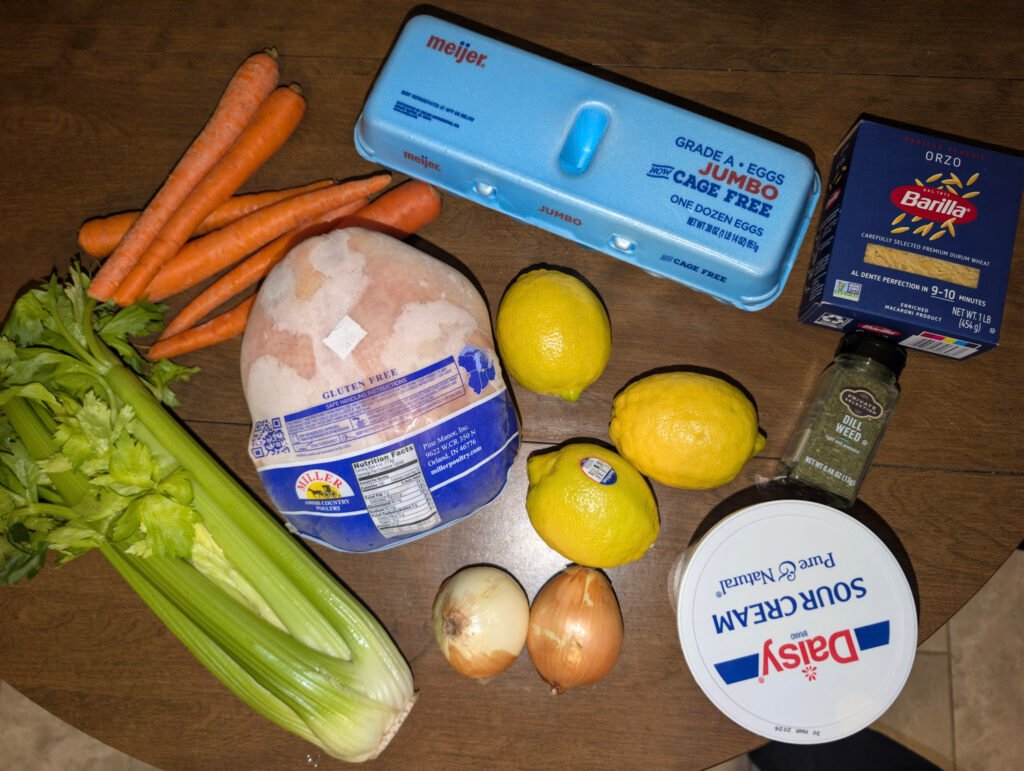 Avgolemono Ingredients