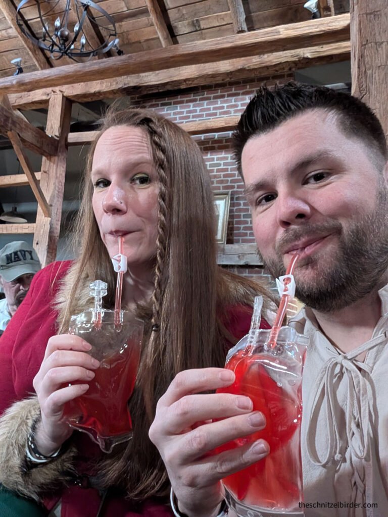 Ali and I at the haunted Tavern