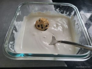 Coating with the vanilla candy coating