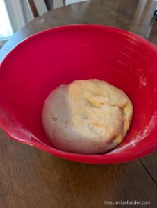 The juvenile yeast dough for the Bätscher