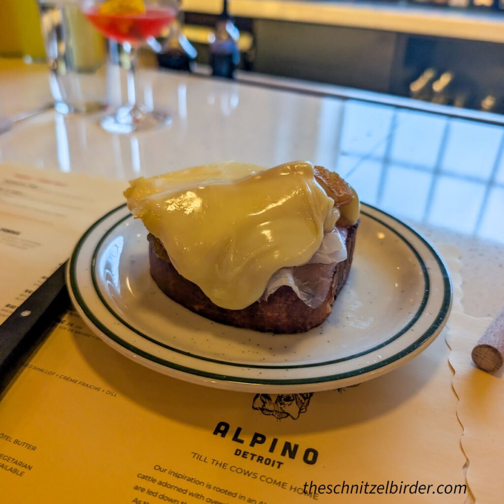 Raclette at Alpino in Corktown Detroit