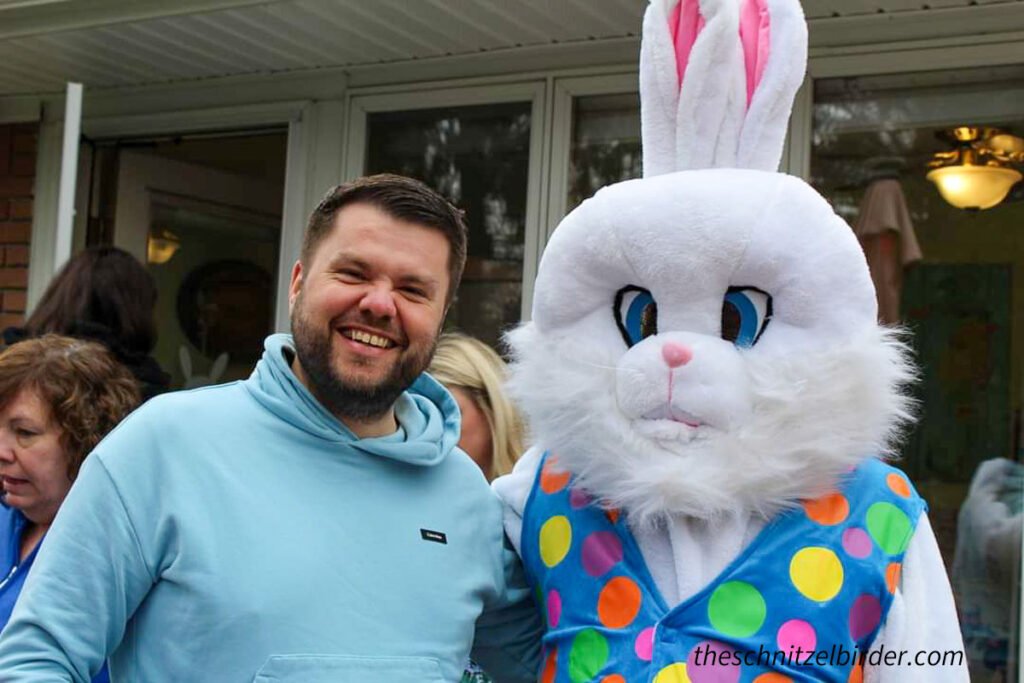 Creepy Easter Rabbit and me